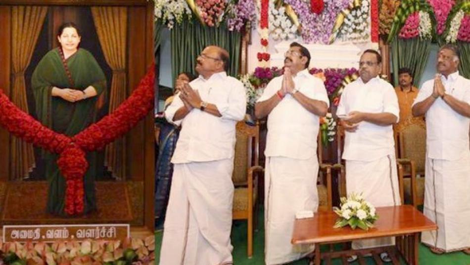 Cannot decide on Jayalalithaa assembly portrait in absence of law - HC